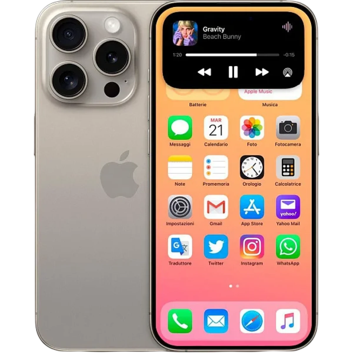 Apple iPhone 15 Pro Max · Натуральный · 256 ГБ · SIM